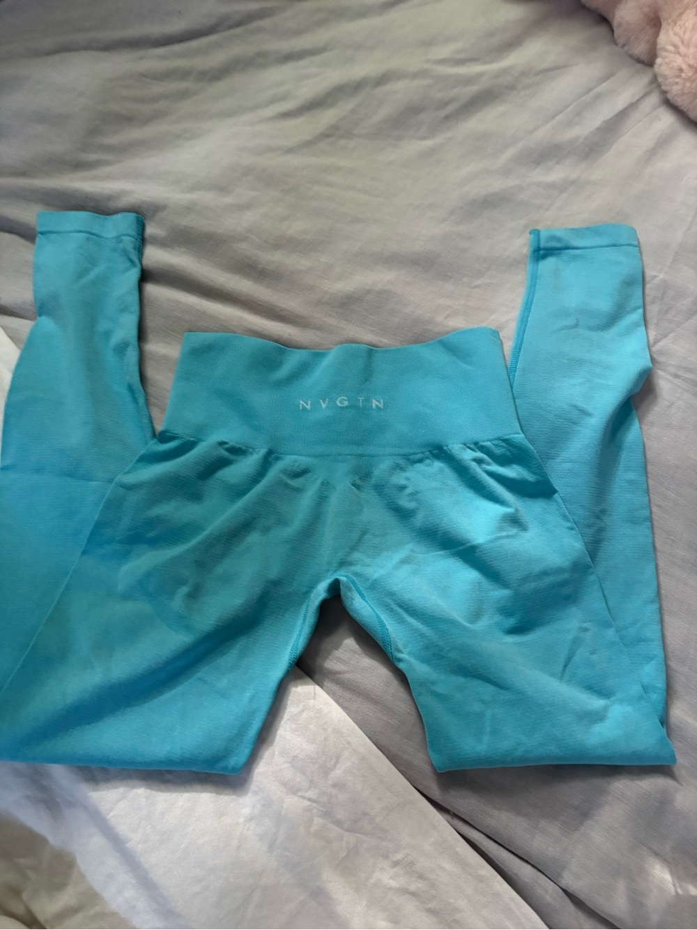 NVGTN Aqua Teal High-Waist Leggings